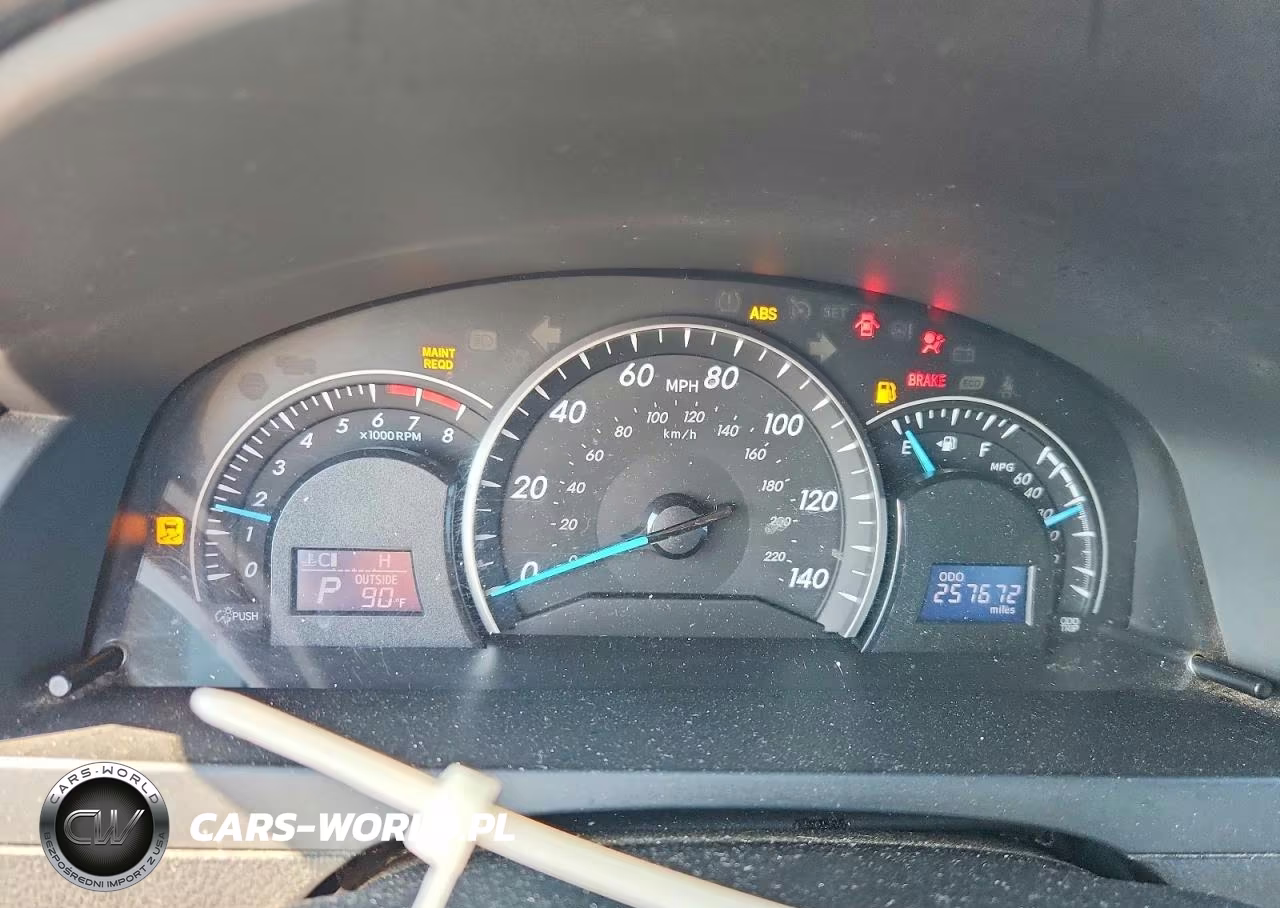 2012 Toyota Camry Le VIN:4T1BF1FKXCU161468 - 9