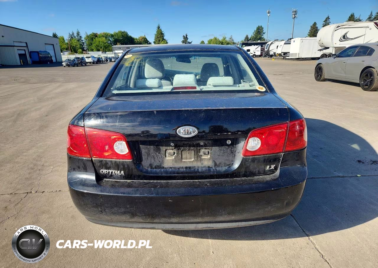 2008 Kia Optima Lx VIN:KNAGE123785244365 - 6