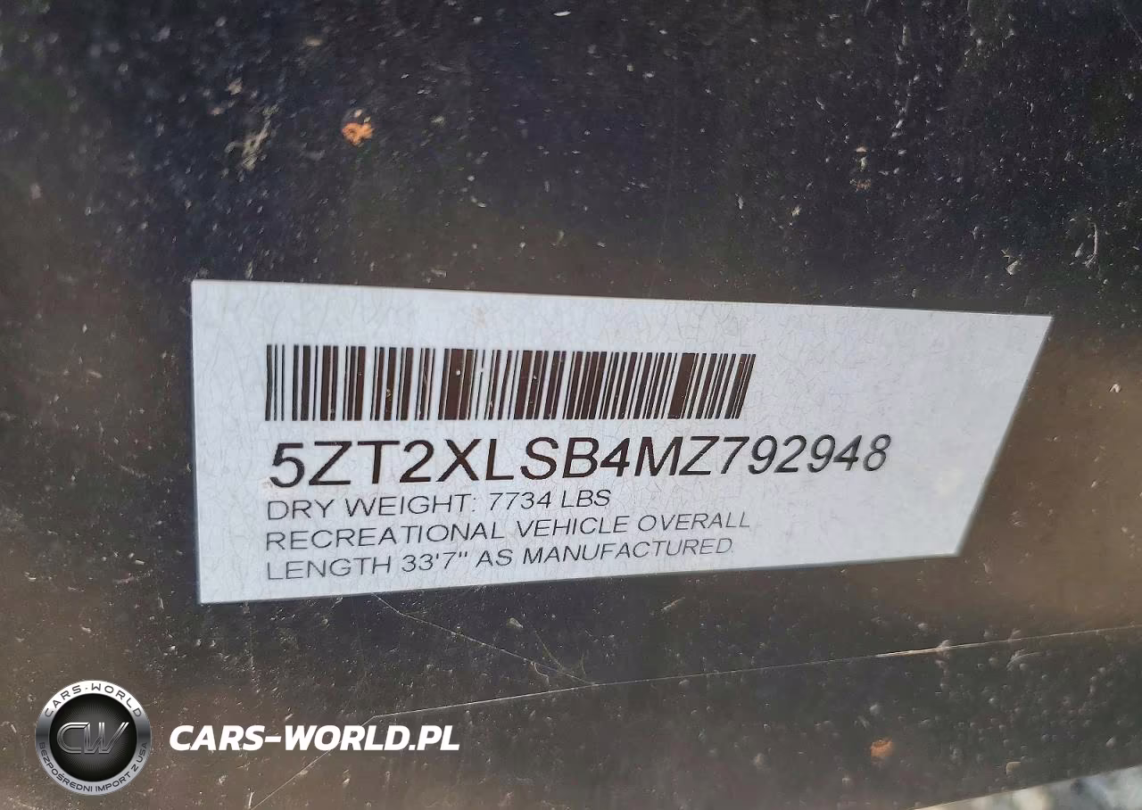 2021 Fore - Forest River Xlr Boost - 27Qbx VIN:5ZT2XLSB4MZ792948 - 10