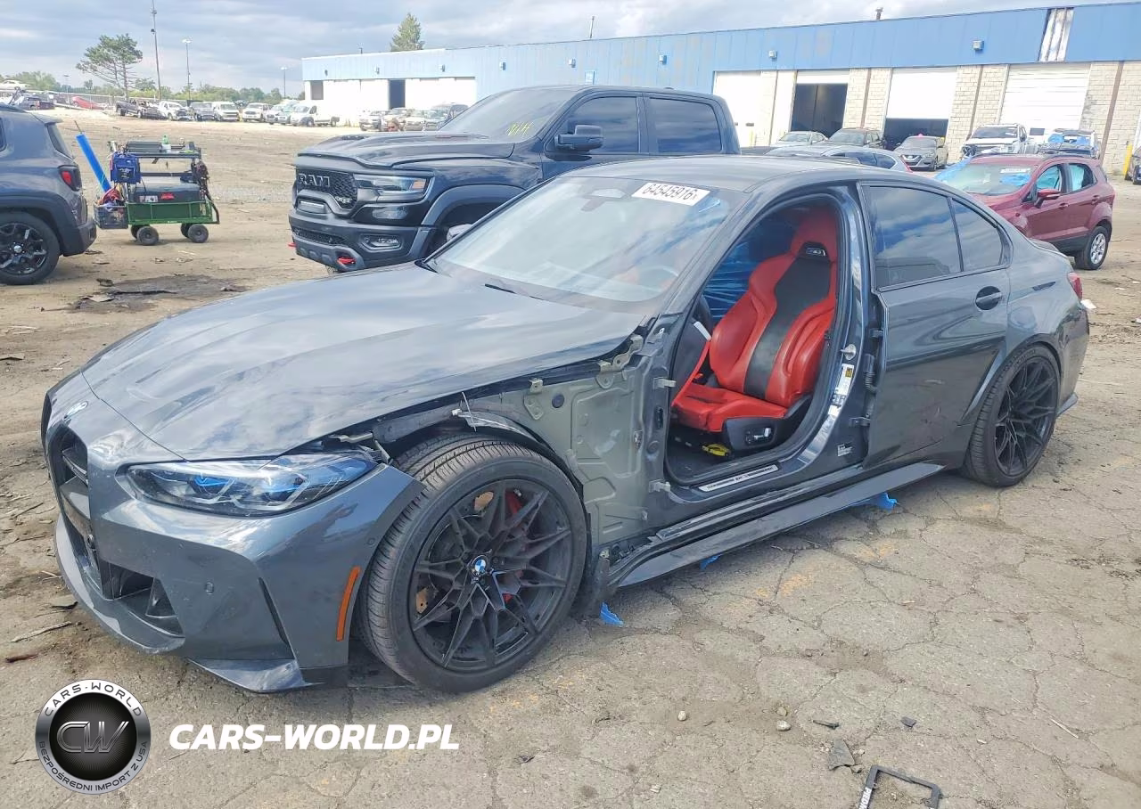 2024 BMW M3 Competition VIN:WBS43AY07RFR90828 - 1