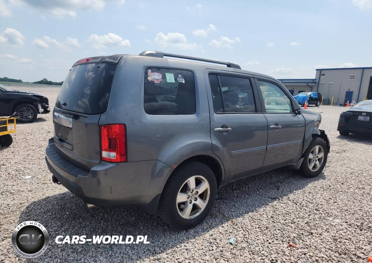 2011 Honda Pilot Exl VIN:5FNYF3H65BB004917 - 3