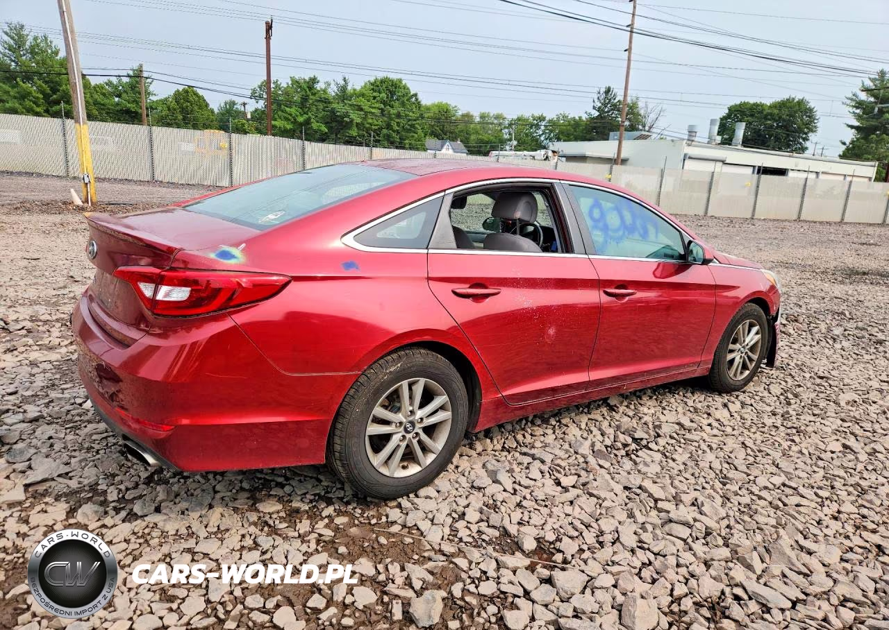 2016 Hyundai Sonata Se VIN:5NPE24AF8GH403411 - 3