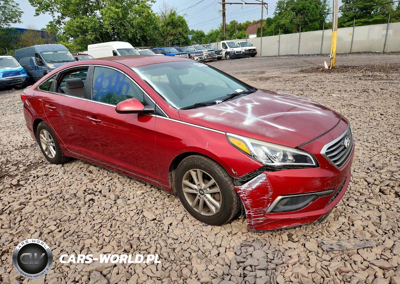 2016 Hyundai Sonata Se VIN:5NPE24AF8GH403411 - 4