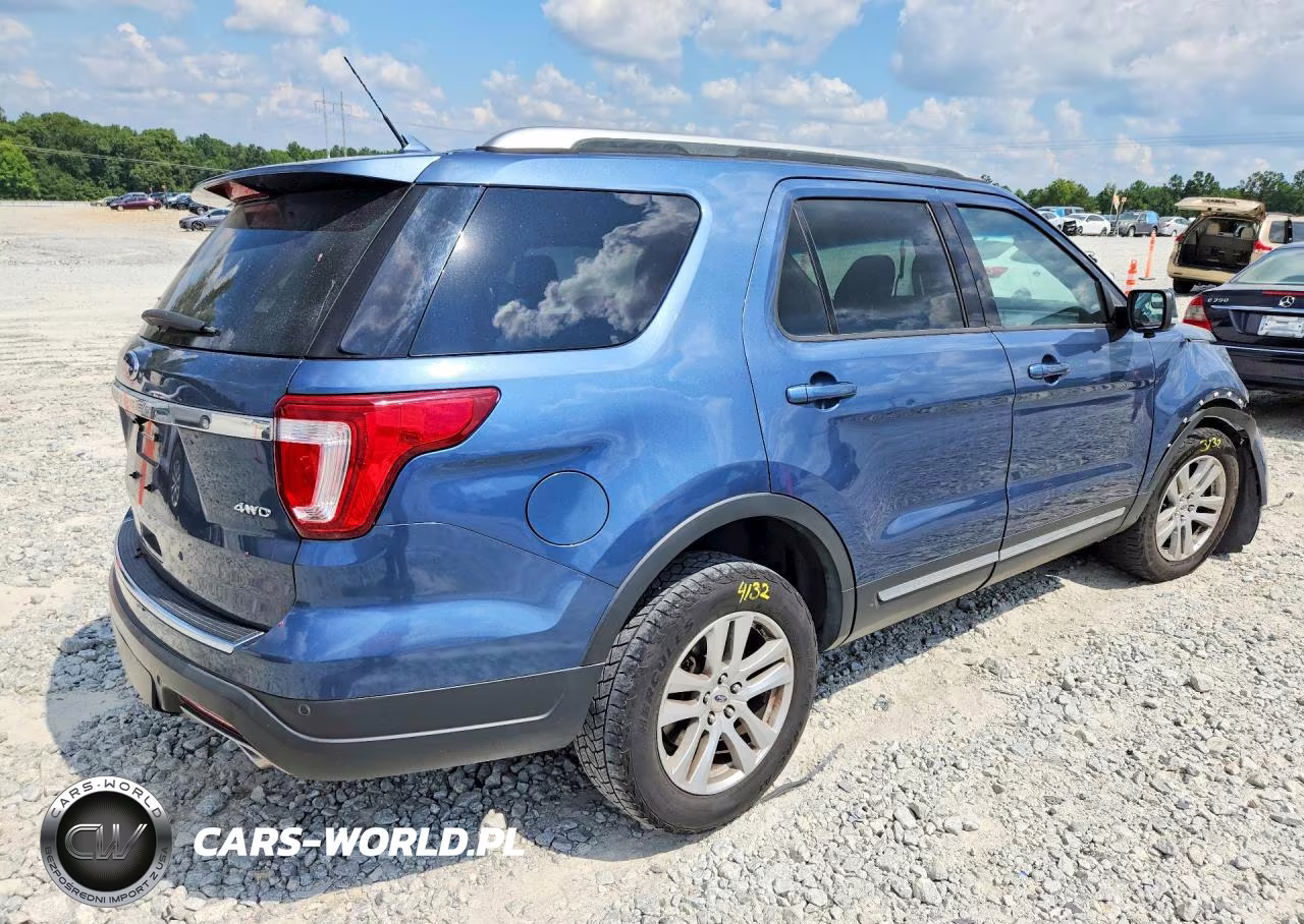 2018 Ford Explorer Xlt VIN:1FM5K8D83JGA75889 - 3