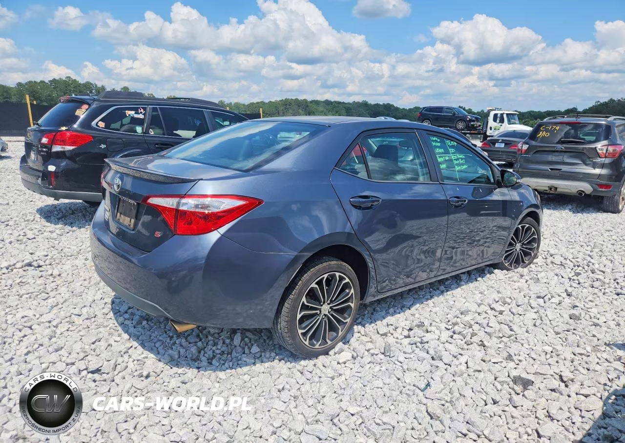 2014 Toyota Corolla S Plus VIN:2T1BURHE0EC046233 - 3