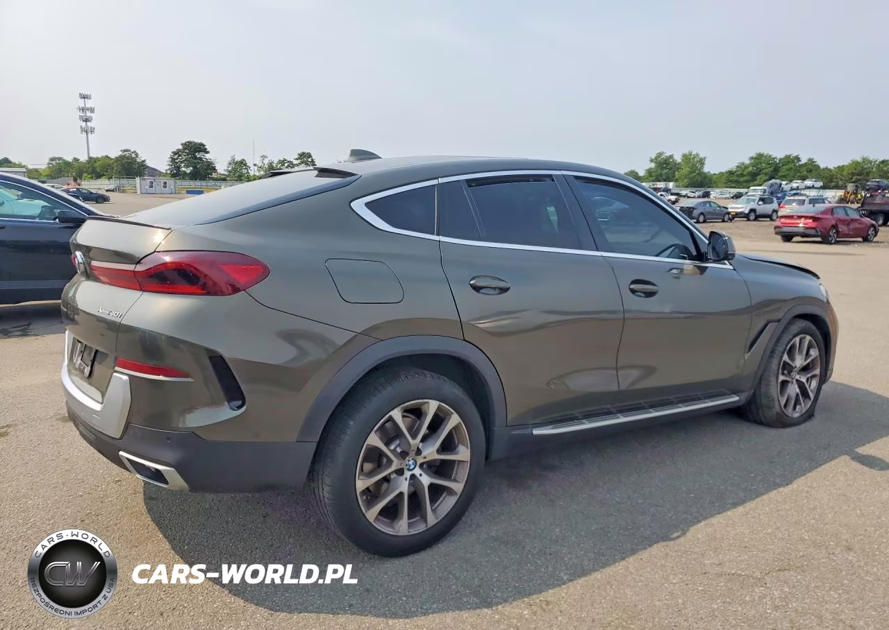 2021 BMW X6 xDrive40I VIN:5UXCY6C02M9G65117 - 3