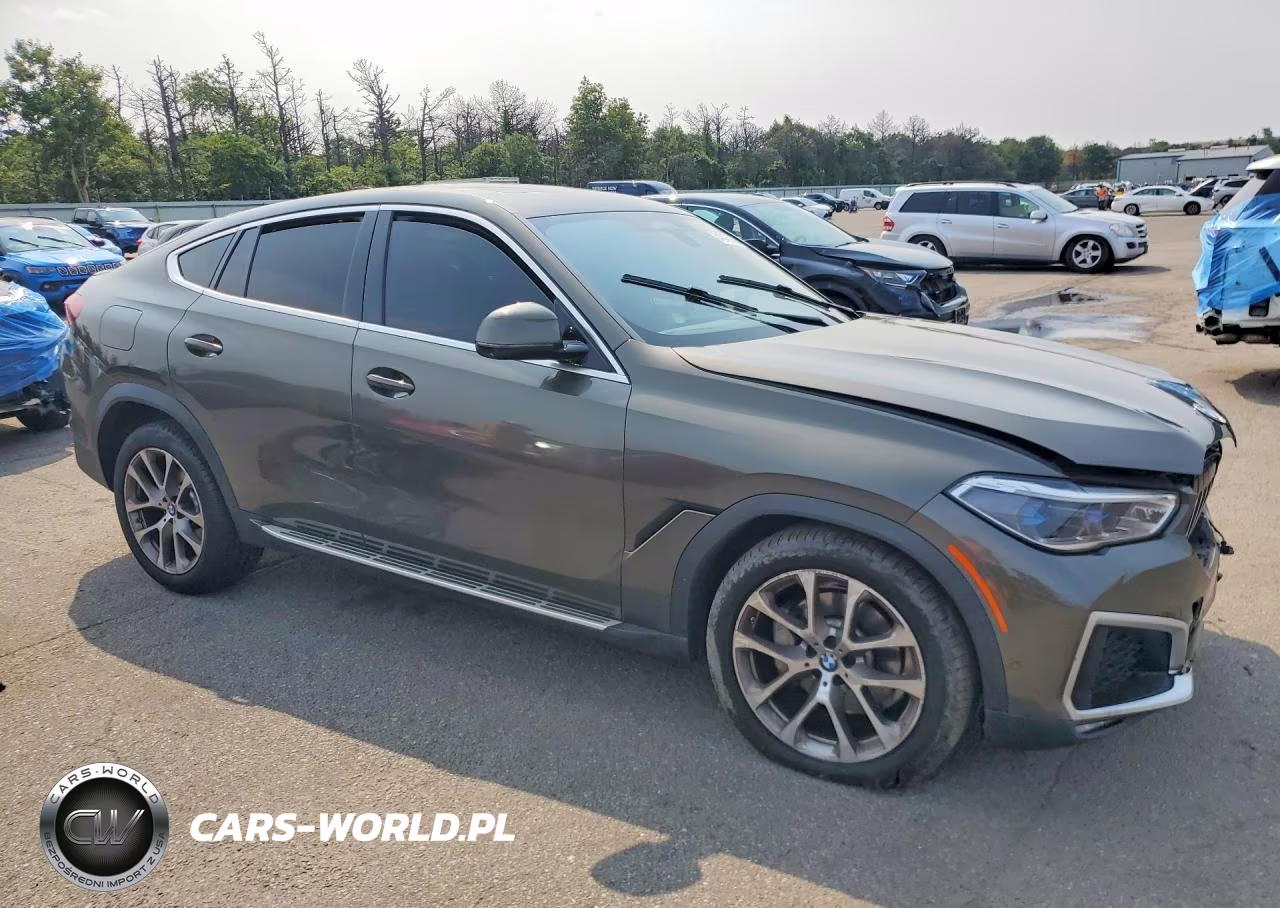 2021 BMW X6 xDrive40I VIN:5UXCY6C02M9G65117 - 4