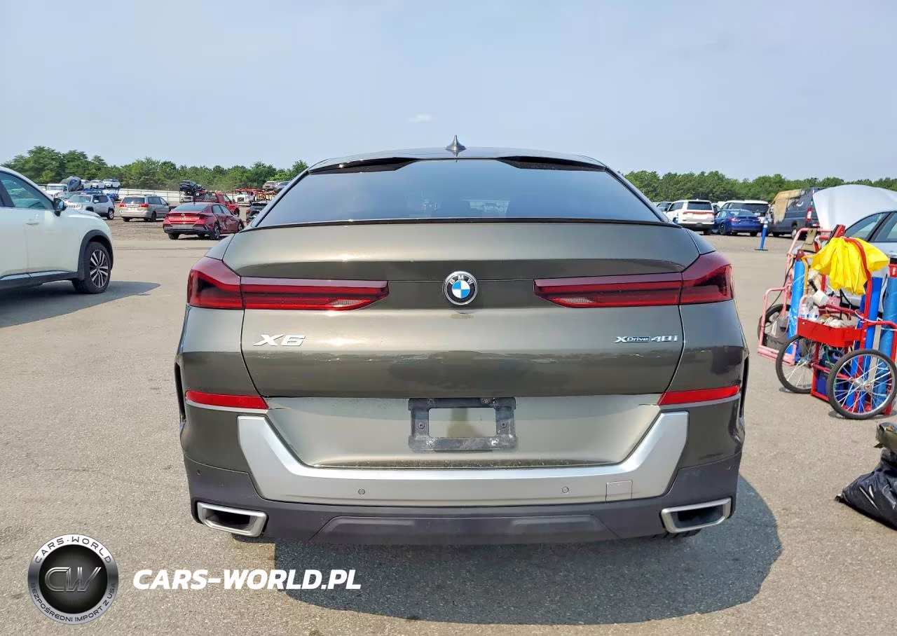 2021 BMW X6 xDrive40I VIN:5UXCY6C02M9G65117 - 6