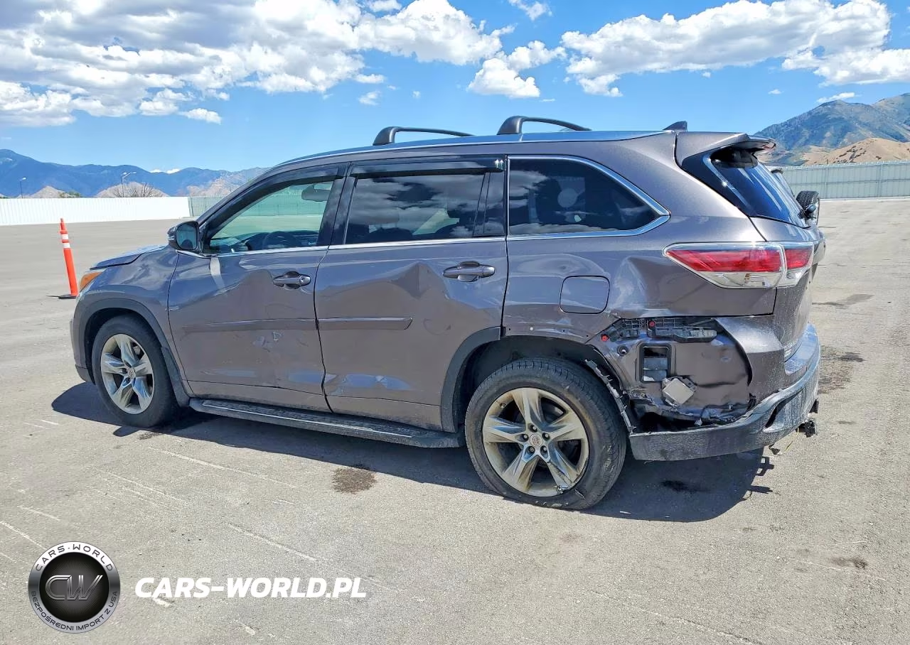 2015 Toyota Highlander Limited VIN:5TDDKRFH8FS093434 - 2