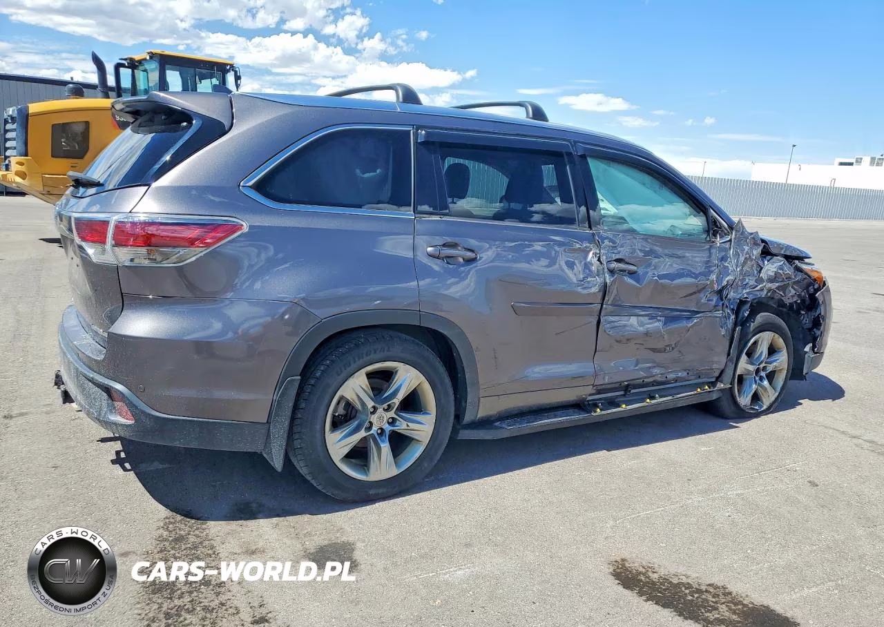 2015 Toyota Highlander Limited VIN:5TDDKRFH8FS093434 - 3