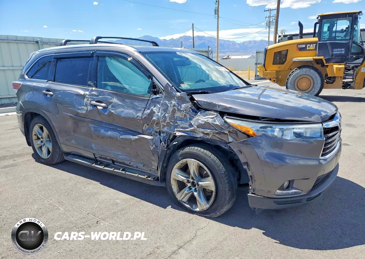 2015 Toyota Highlander Limited VIN:5TDDKRFH8FS093434 - 4