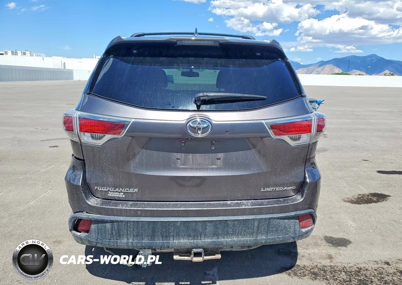 2015 Toyota Highlander Limited VIN:5TDDKRFH8FS093434 - 6
