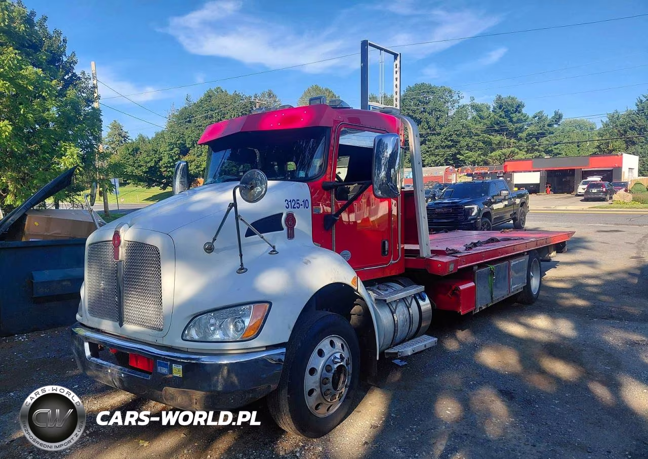 2017 Kenworth T300Series Rollback Tow Truck VIN:2NKHHM6X7JM183049 - 2