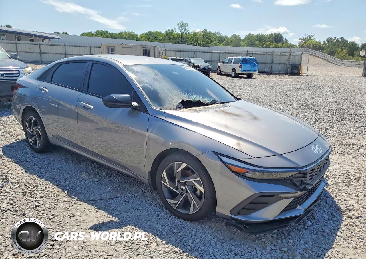 2025 Hyundai Elantra Sel Sport VIN:KMHLM4DG6SU983578 - 4