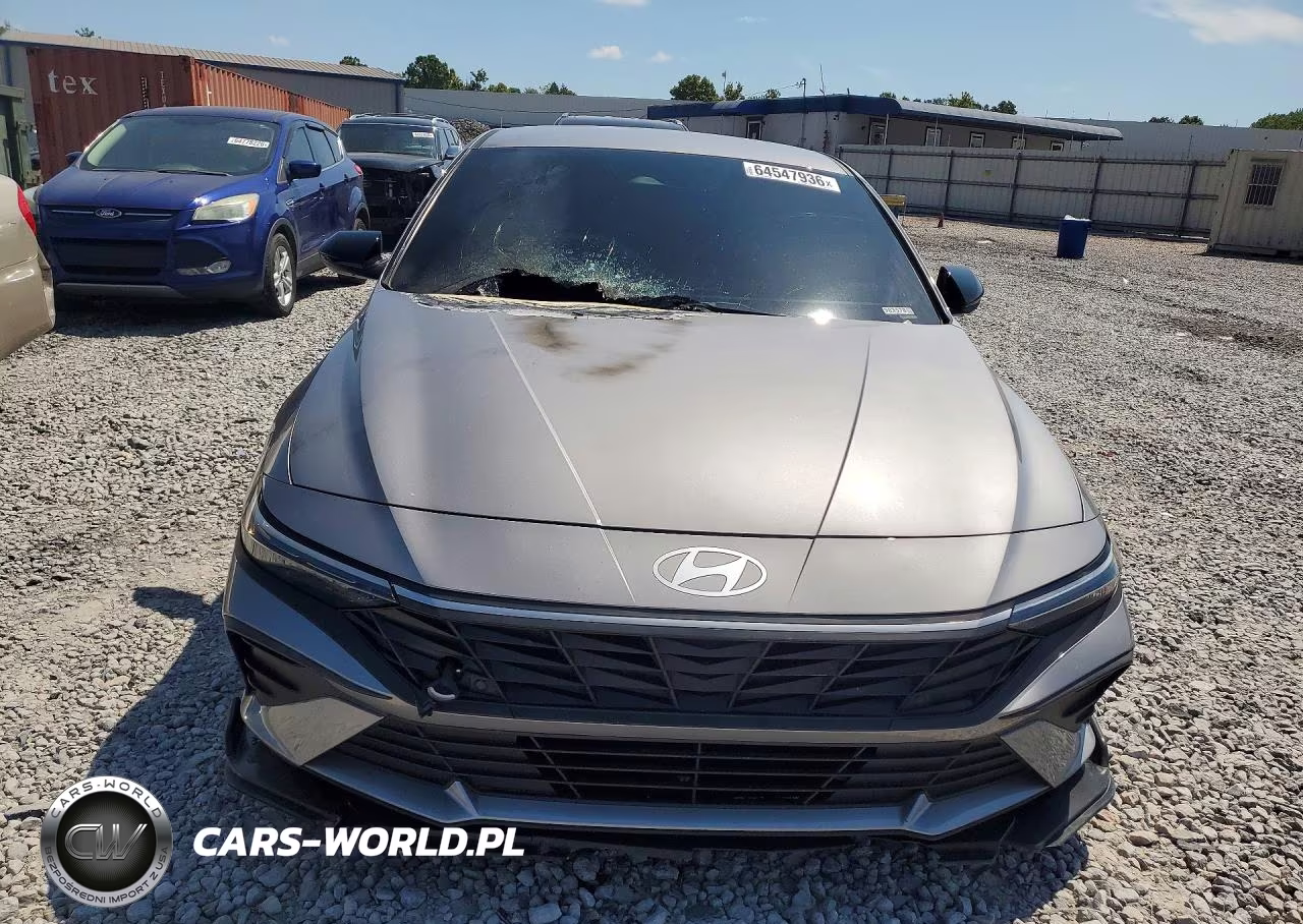 2025 Hyundai Elantra Sel Sport VIN:KMHLM4DG6SU983578 - 5