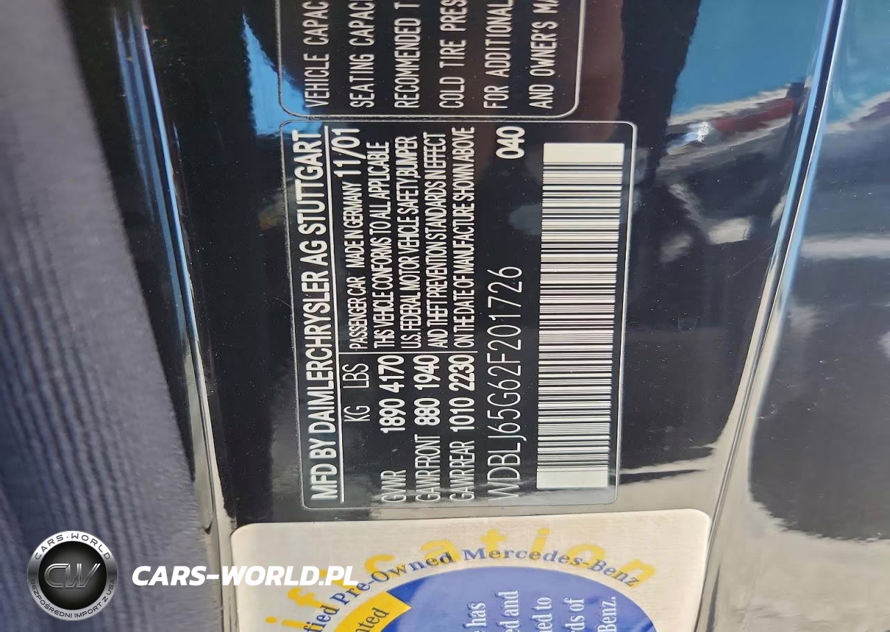 2002 Mercedes-Benz Clk 320 VIN:WDBLJ65G62F201726 - 12