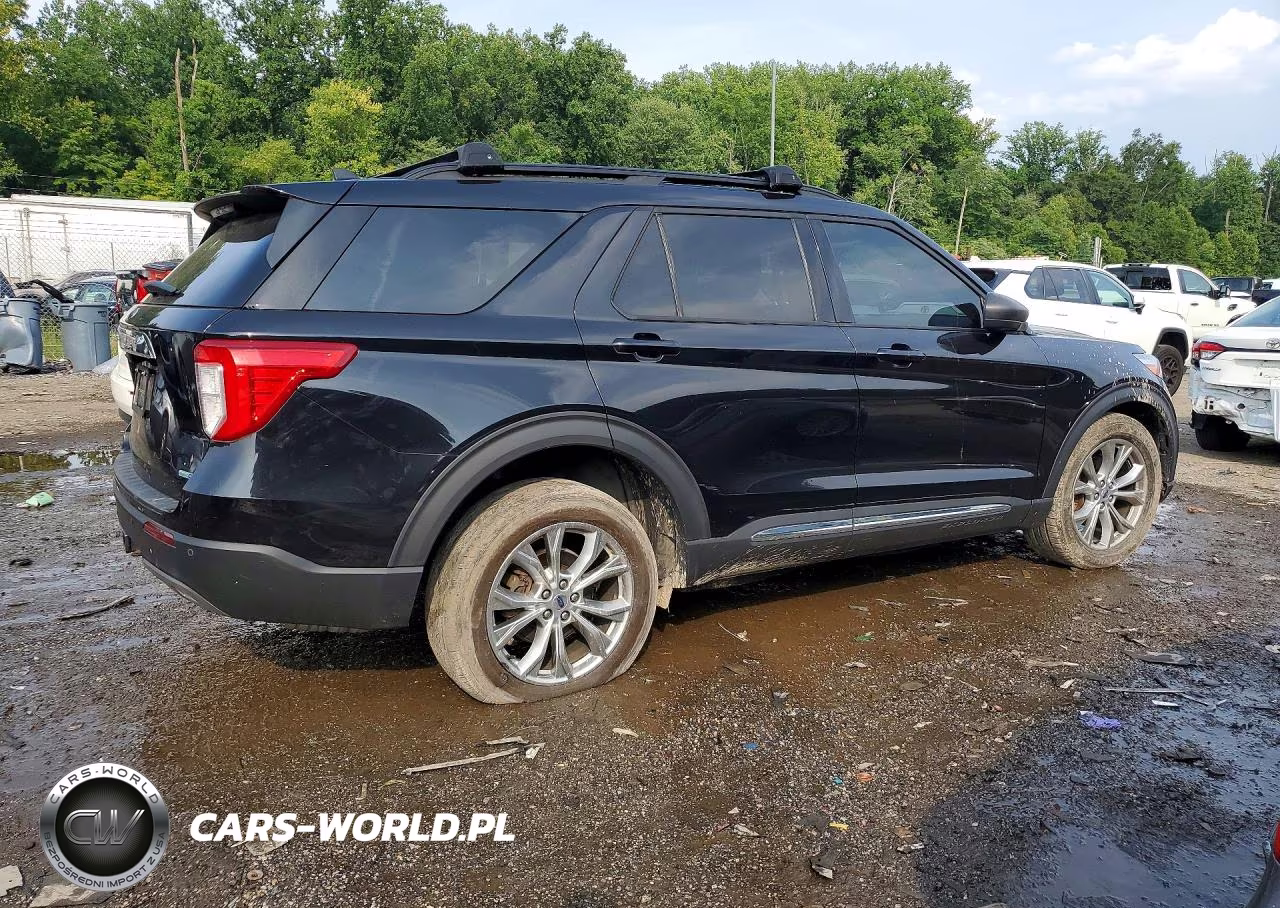 2020 Ford Explorer Xlt VIN:1FMSK8DH9LGC76055 - 3