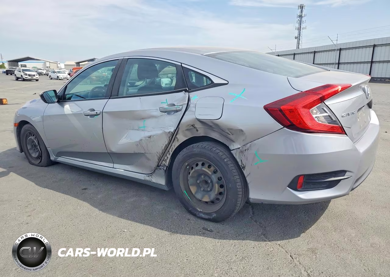 2016 Honda Civic Lx VIN:19XFC2F50GE221860 - 2