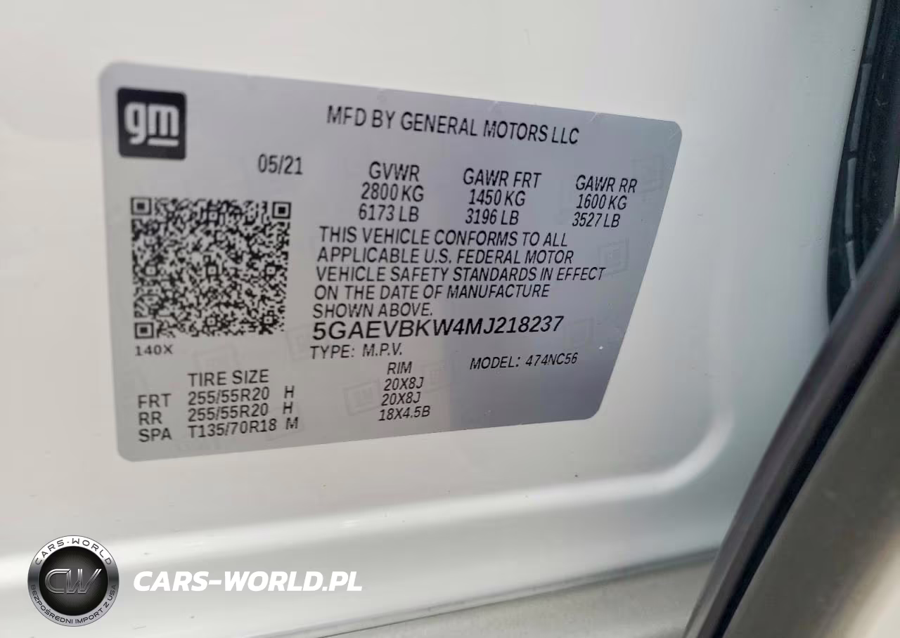 2021 Buick Enclave Premium VIN:5GAEVBKW4MJ218237 - 13