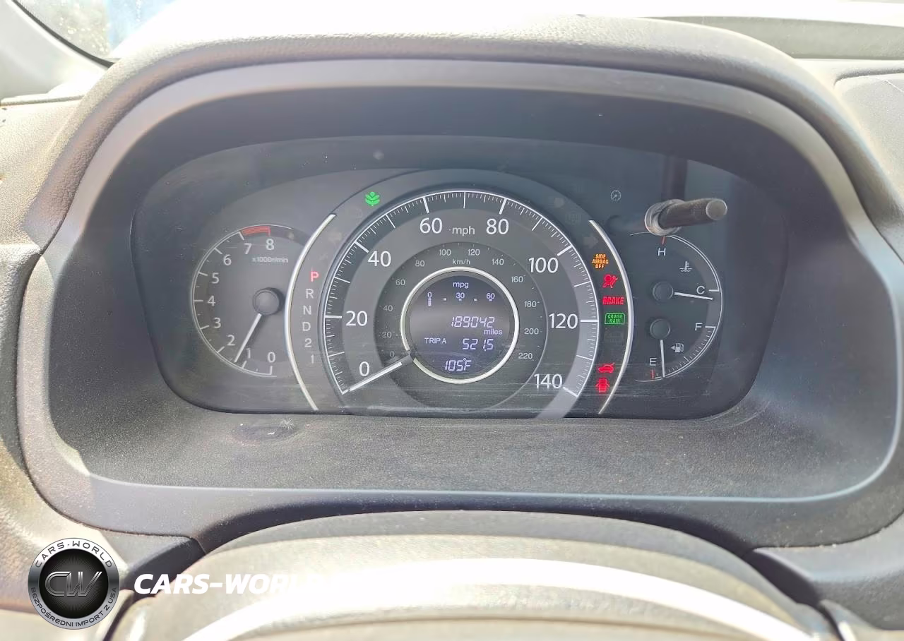 2012 Honda Cr-V Exl VIN:JHLRM3H78CC004396 - 9