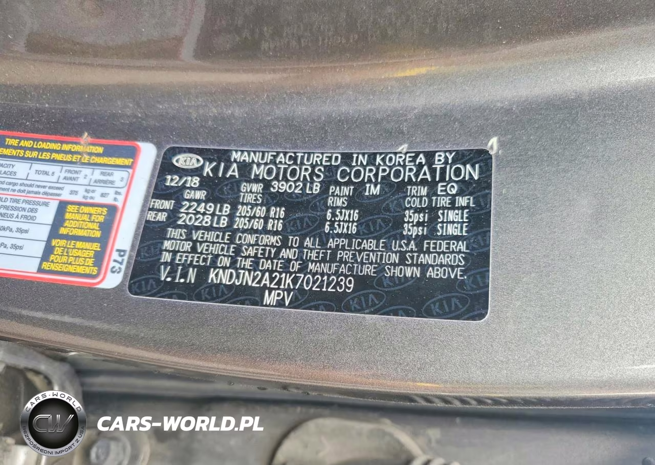 2019 Kia Soul Base VIN:KNDJN2A21K7021239 - 12
