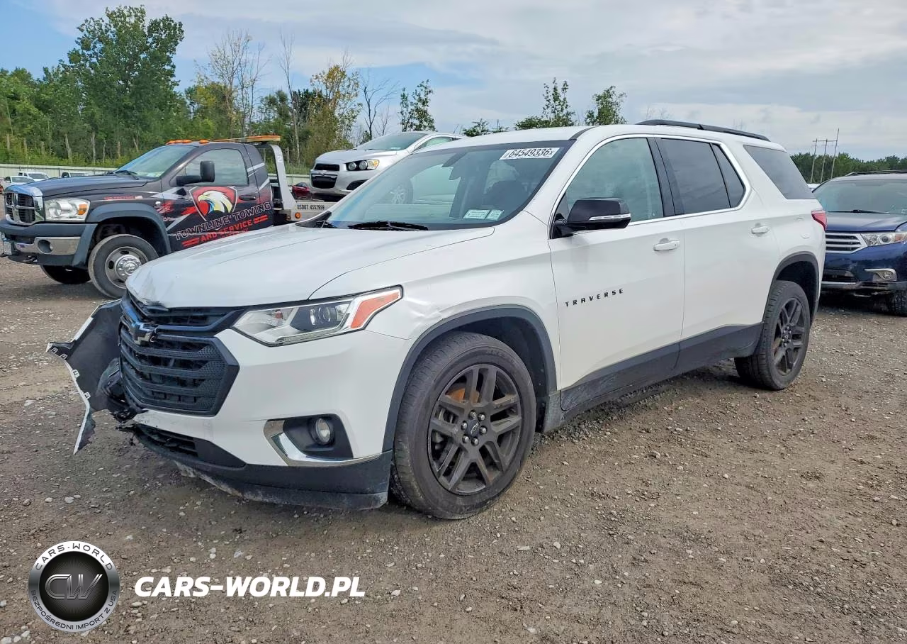 2019 Chevrolet Traverse Lt VIN:1GNEVGKW3KJ319298 - 1