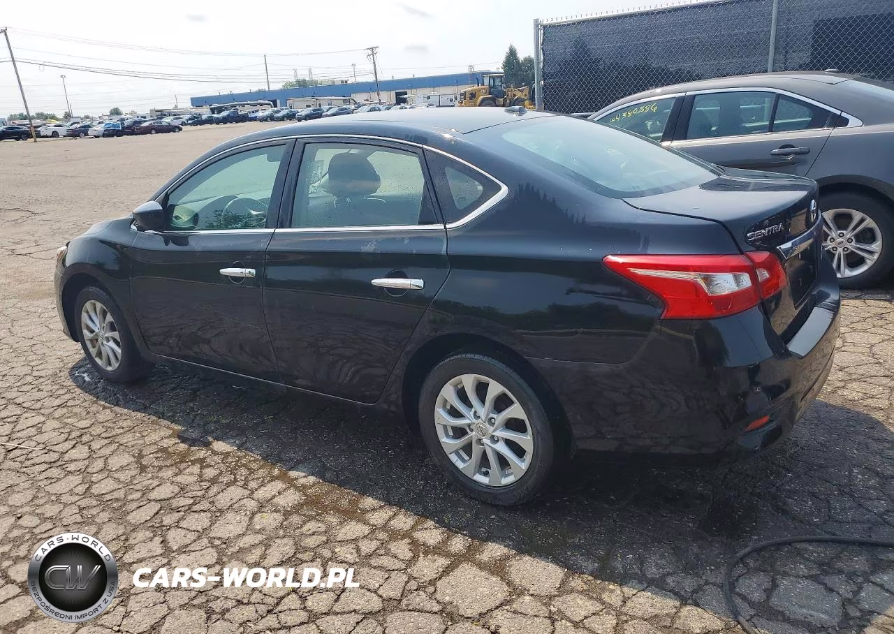 2018 Nissan Sentra Sv VIN:3N1AB7AP0JL633267 - 2