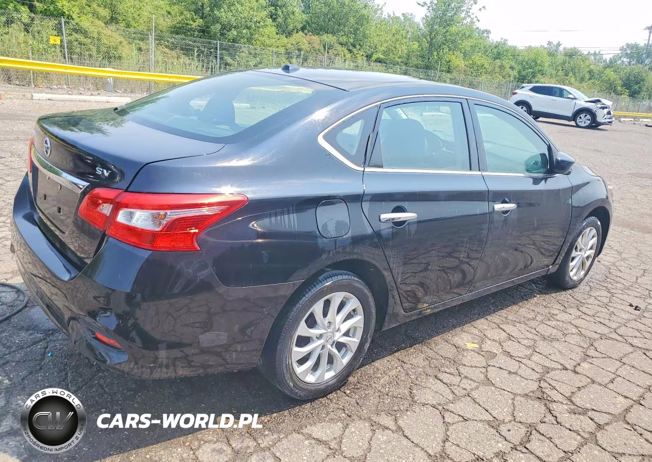 2018 Nissan Sentra Sv VIN:3N1AB7AP0JL633267 - 3