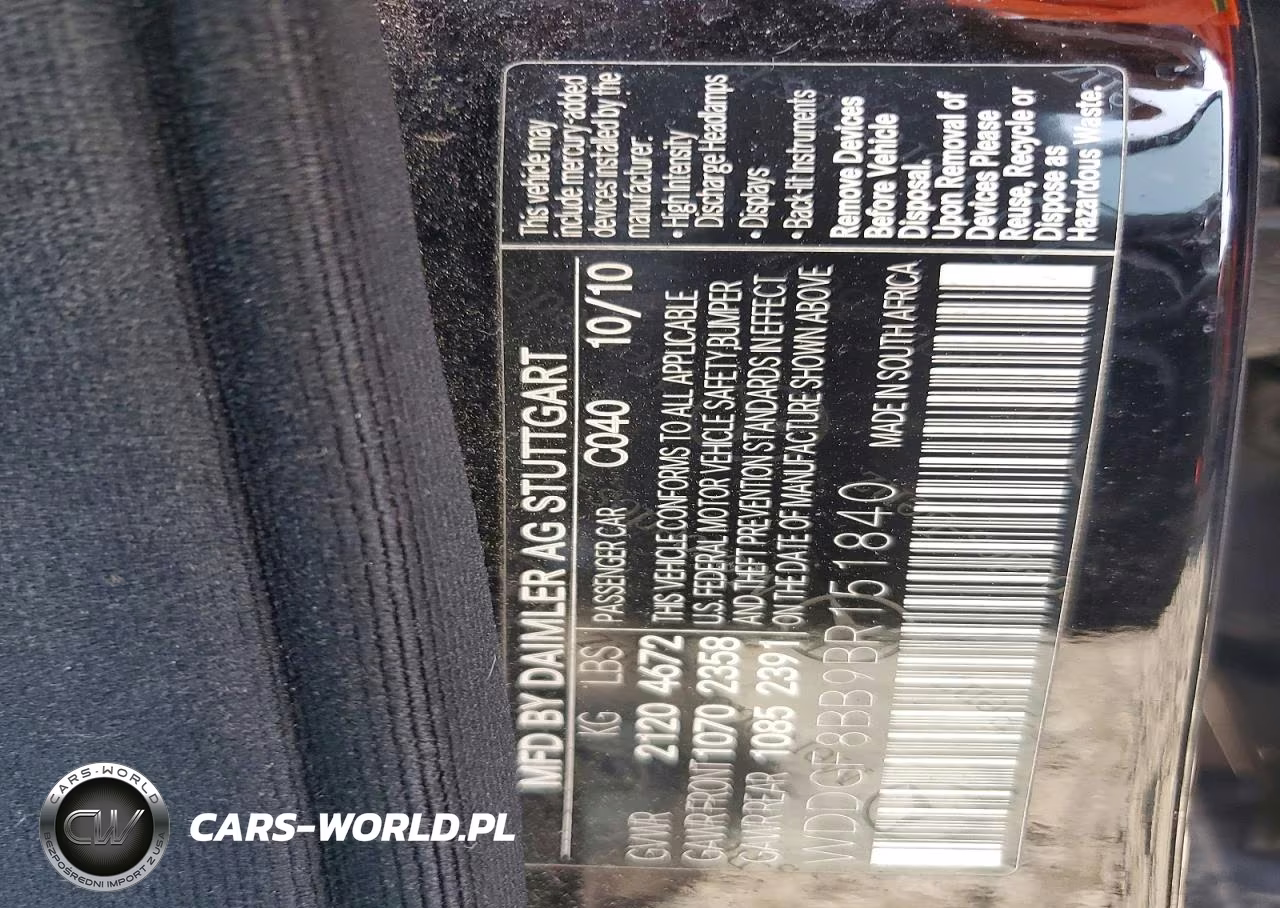 2011 Mercedes-Benz C 300 4Matic VIN:WDDGF8BB9BR151840 - 12