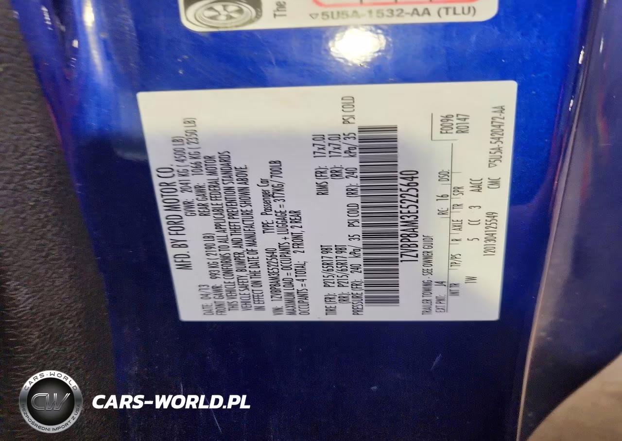 2014 Ford Mustang VIN:1ZVBP8AM3E5225640 - 12
