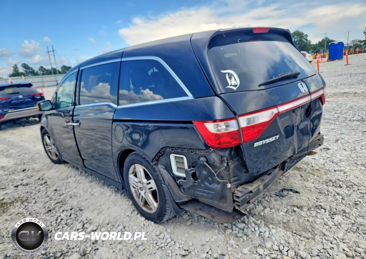 2012 Honda Odyssey Touring VIN:5FNRL5H90CB098077 - 2