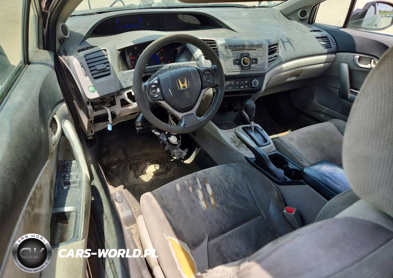 2012 Honda Civic Lx VIN:2HGFG3B57CH508984 - 8