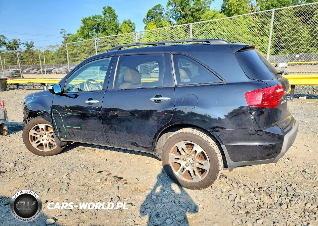 2009 Acura Mdx VIN:2HNYD28249H534386 - 2