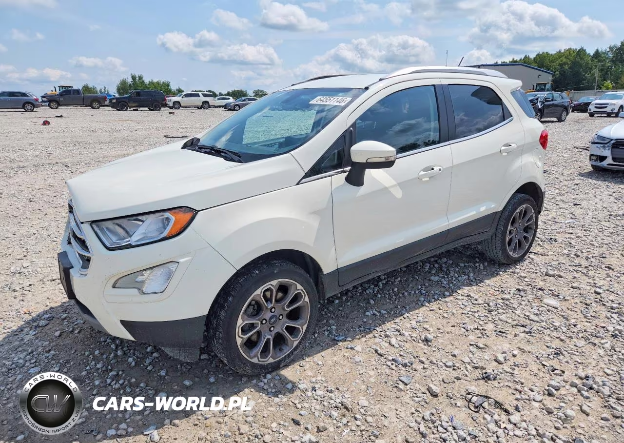 2020 Ford Ecosport Titanium VIN:MAJ6S3KL8LC362339 - 1