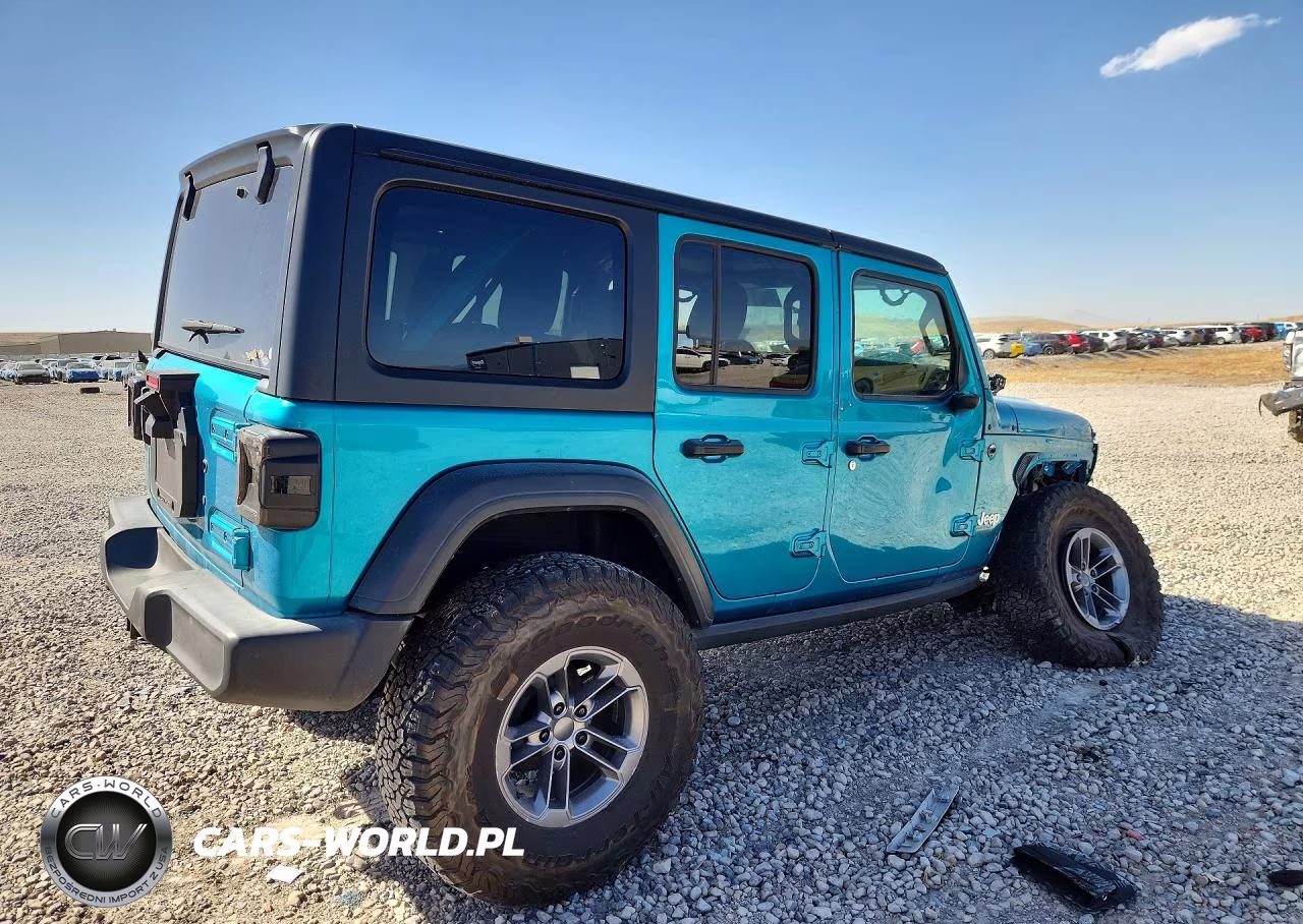 2019 Jeep Wrangler Unlimited Sport VIN:1C4HJXDG0KW611033 - 3