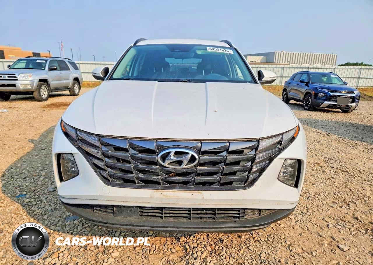 2022 Hyundai Tuson Blue VIN:KM8JBCA14NU051228 - 5