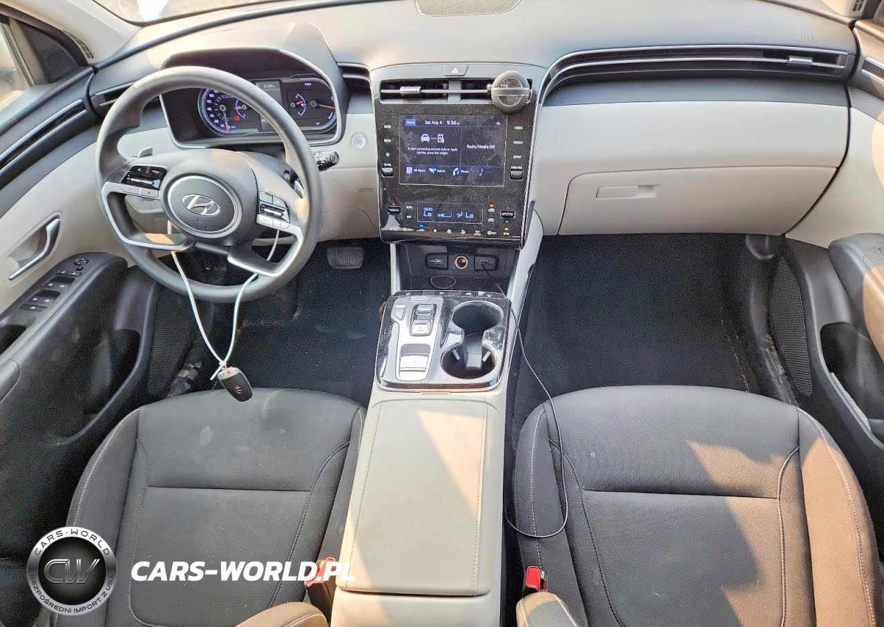 2022 Hyundai Tuson Blue VIN:KM8JBCA14NU051228 - 8