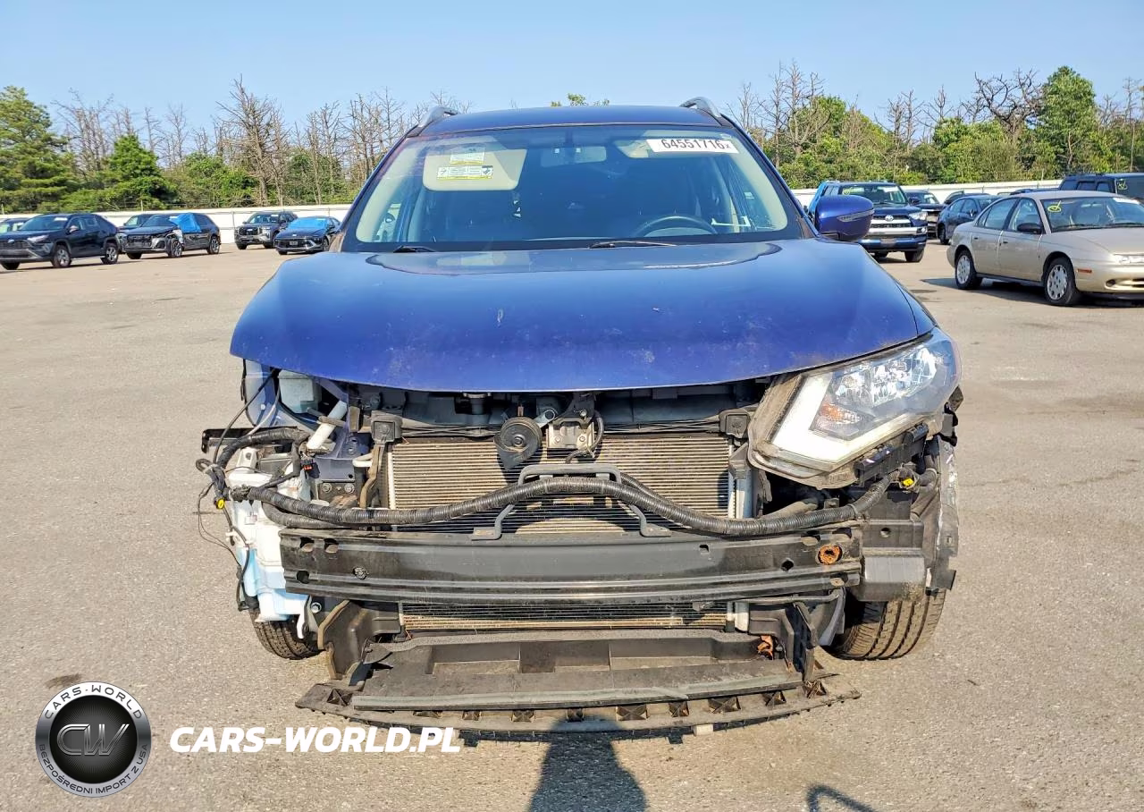 2017 Nissan Rogue Sv VIN:JN8AT2MV4HW018446 - 5