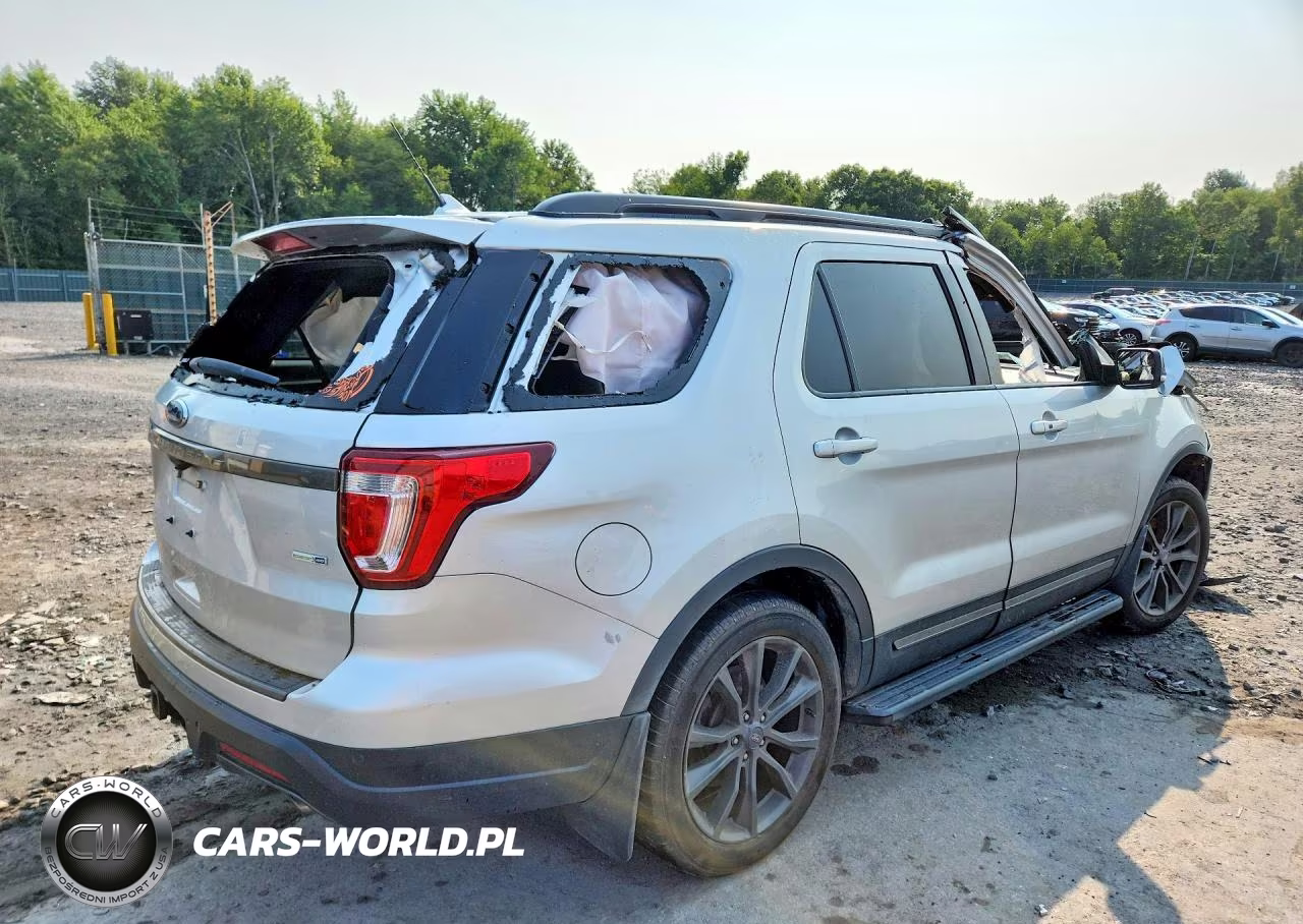 2018 Ford Explorer Xlt VIN:1FM5K8DH1JGC52617 - 3