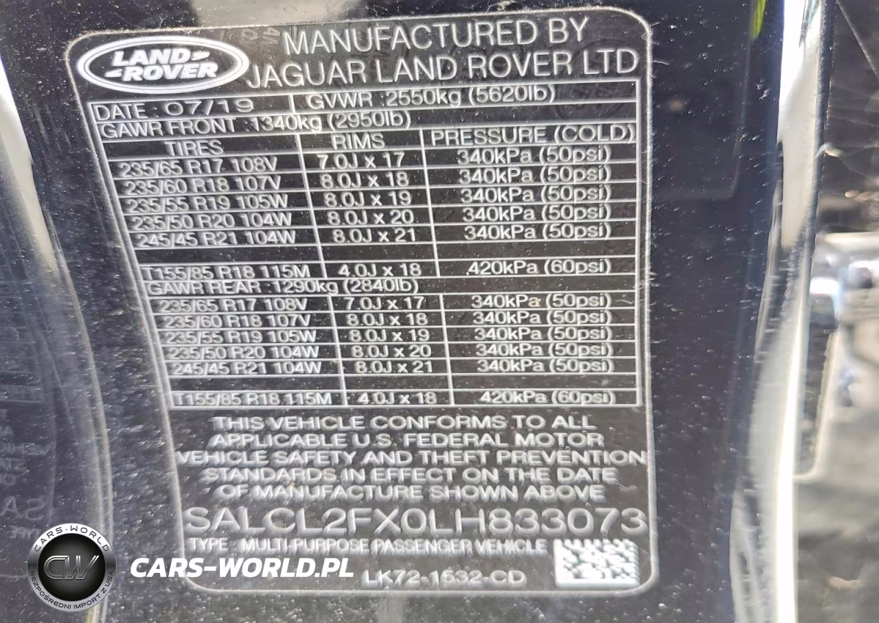 2020 Land Rover Discovery Sport Se R-Dynamic VIN:SALCL2FX0LH833073 - 13