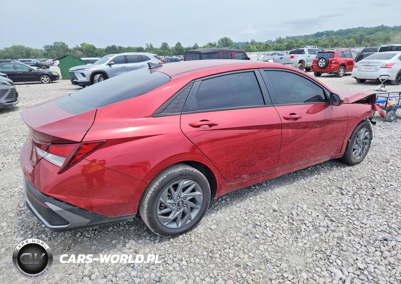 2024 Hyundai Elantra Sel VIN:KMHLM4DG2RU662910 - 3