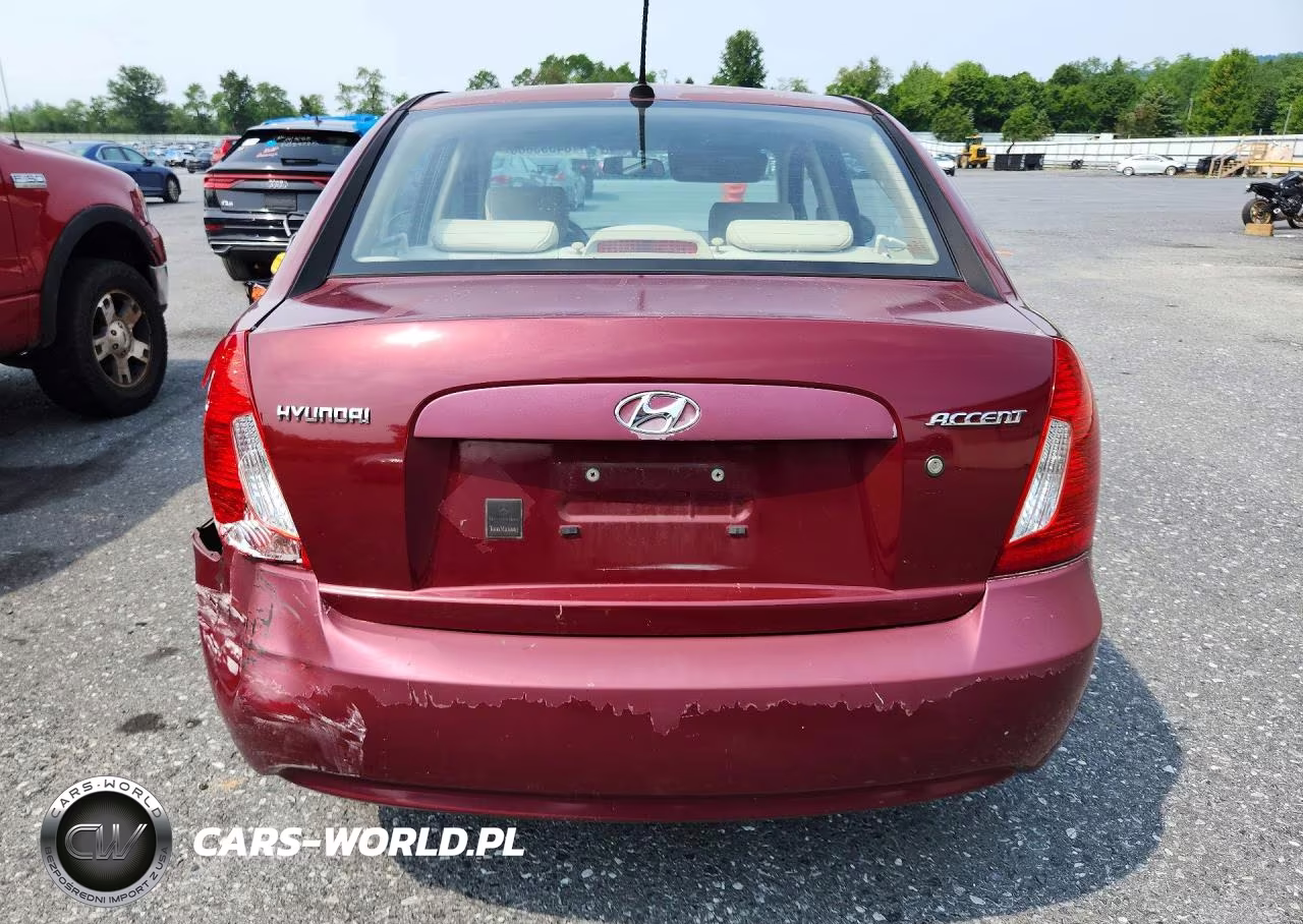 2009 Hyundai Accent Gls VIN:KMHCN46C99U320314 - 6