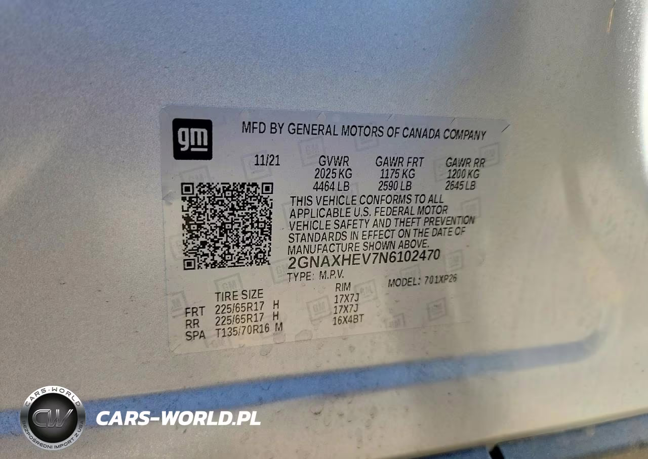 2022 Chevrolet Equinox Ls VIN:2GNAXHEV7N6102470 - 13