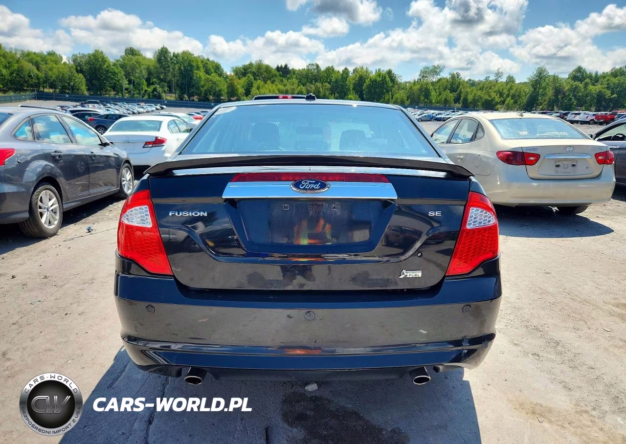 2010 Ford Fusion Se VIN:3FAHP0HG1AR392137 - 6