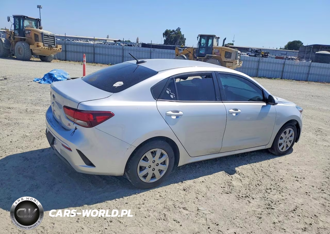 2021 Kia Rio S VIN:3KPA24AD8ME382587 - 3