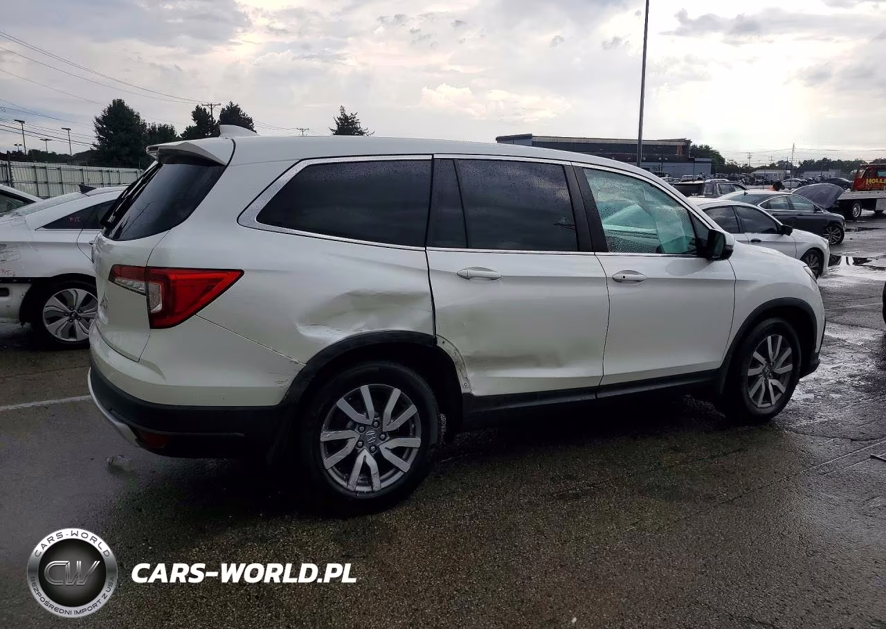 2019 Honda Pilot Exl VIN:5FNYF5H40KB011557 - 3