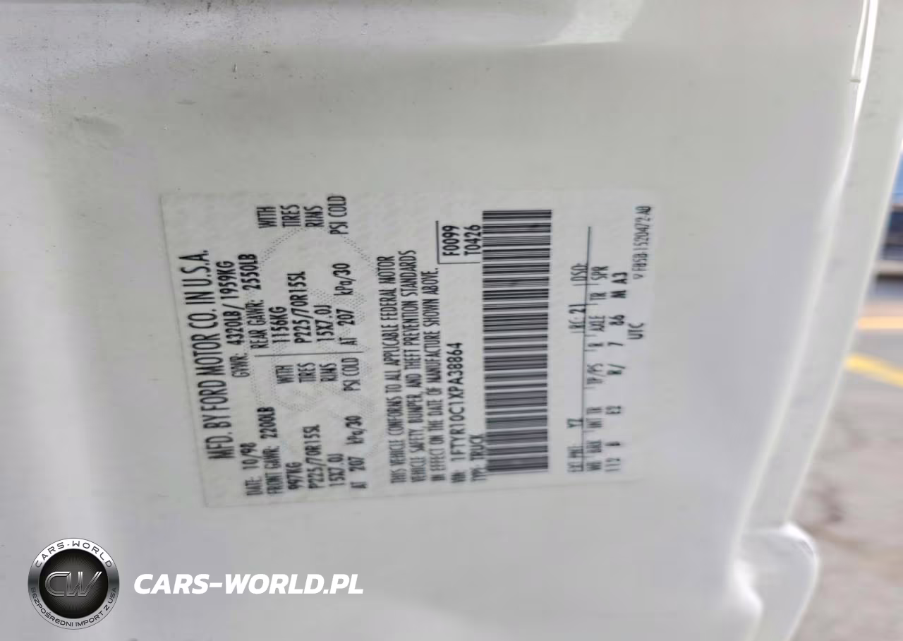 1999 Ford Ranger VIN:1FTYR10C1XPA38864 - 12