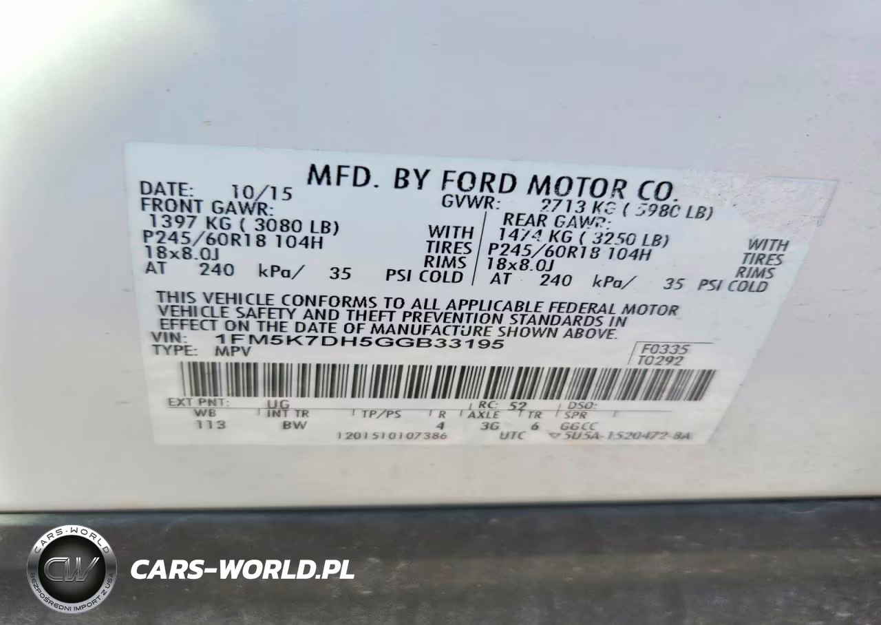 2016 Ford Explorer Xlt VIN:1FM5K7DH5GGB33195 - 13