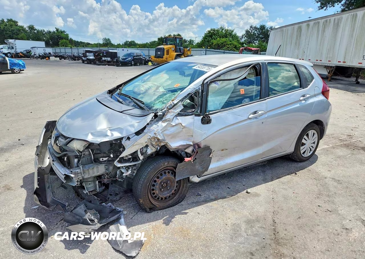 2017 Honda Fit Lx VIN:JHMGK5H53HS008730 - 1