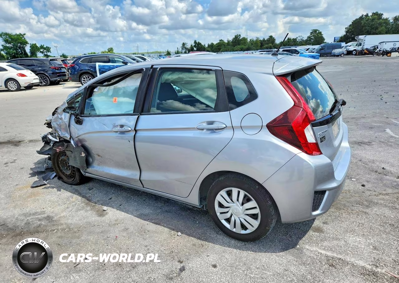 2017 Honda Fit Lx VIN:JHMGK5H53HS008730 - 2